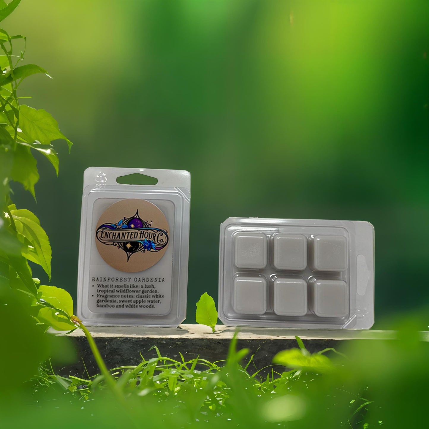 Rainforest Gardenia Wax Melts | Bath & Body Works | Fresh Rain and Soft Floral Scent | Enchanted Hour Co.