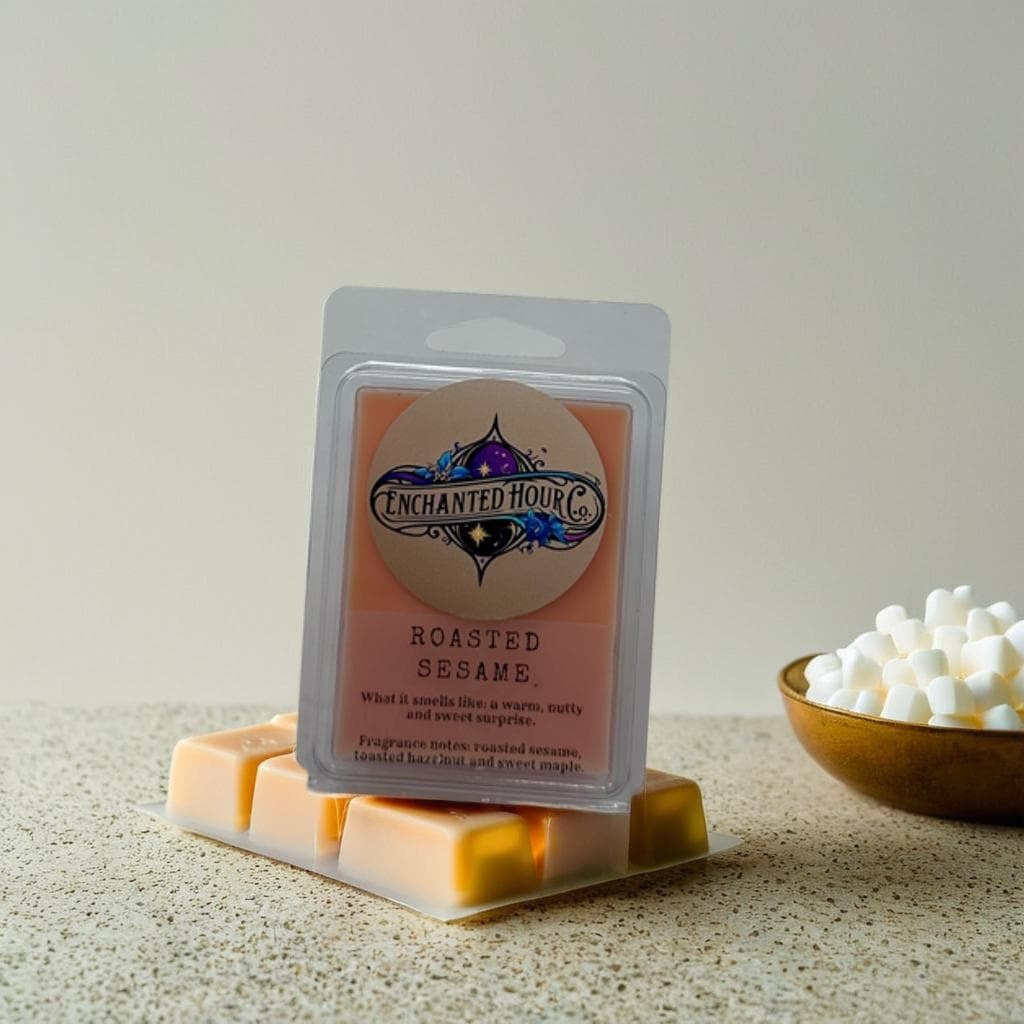 Roasted Sesame Wax Melts | Bath and Body Works Wax Melts | Cozy, Nutty Aroma | Enchanted Hour Co
