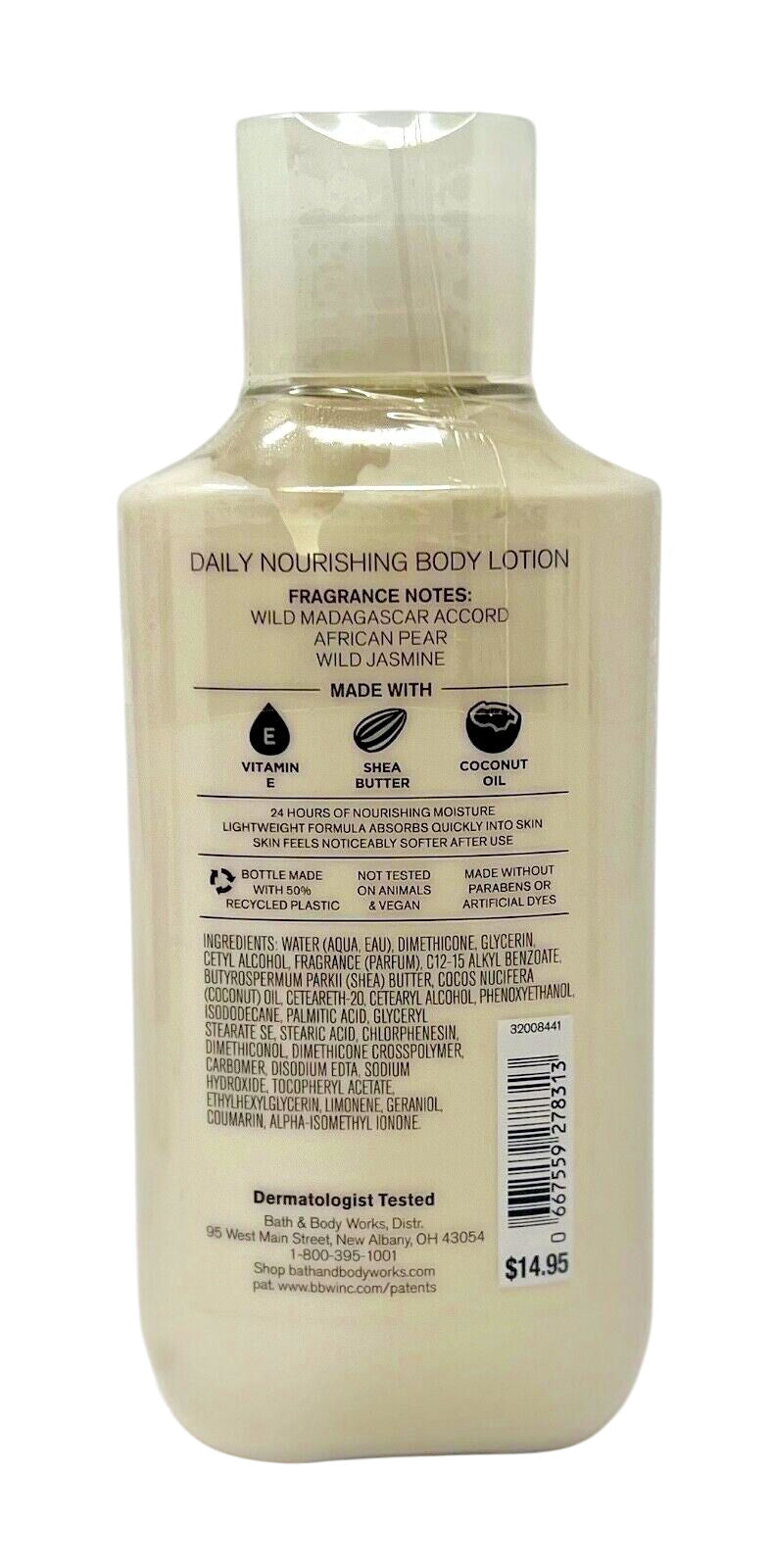 Wild Madagascar Vanilla Daily Nourishing Body Lotion