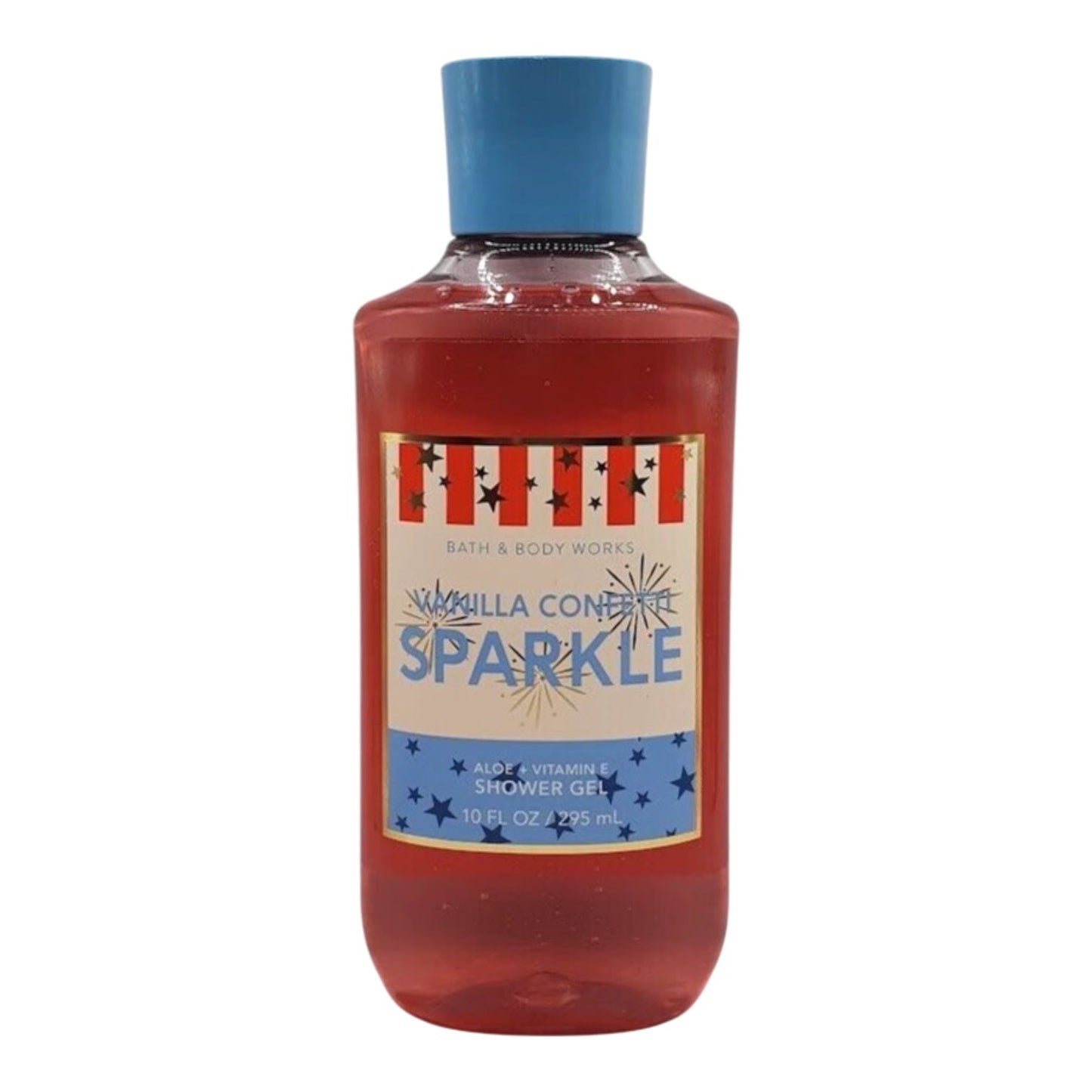 Bath and Body Works Vanilla Confetti Sparkle Shower Gel (10 FL OZ / 295 mL)