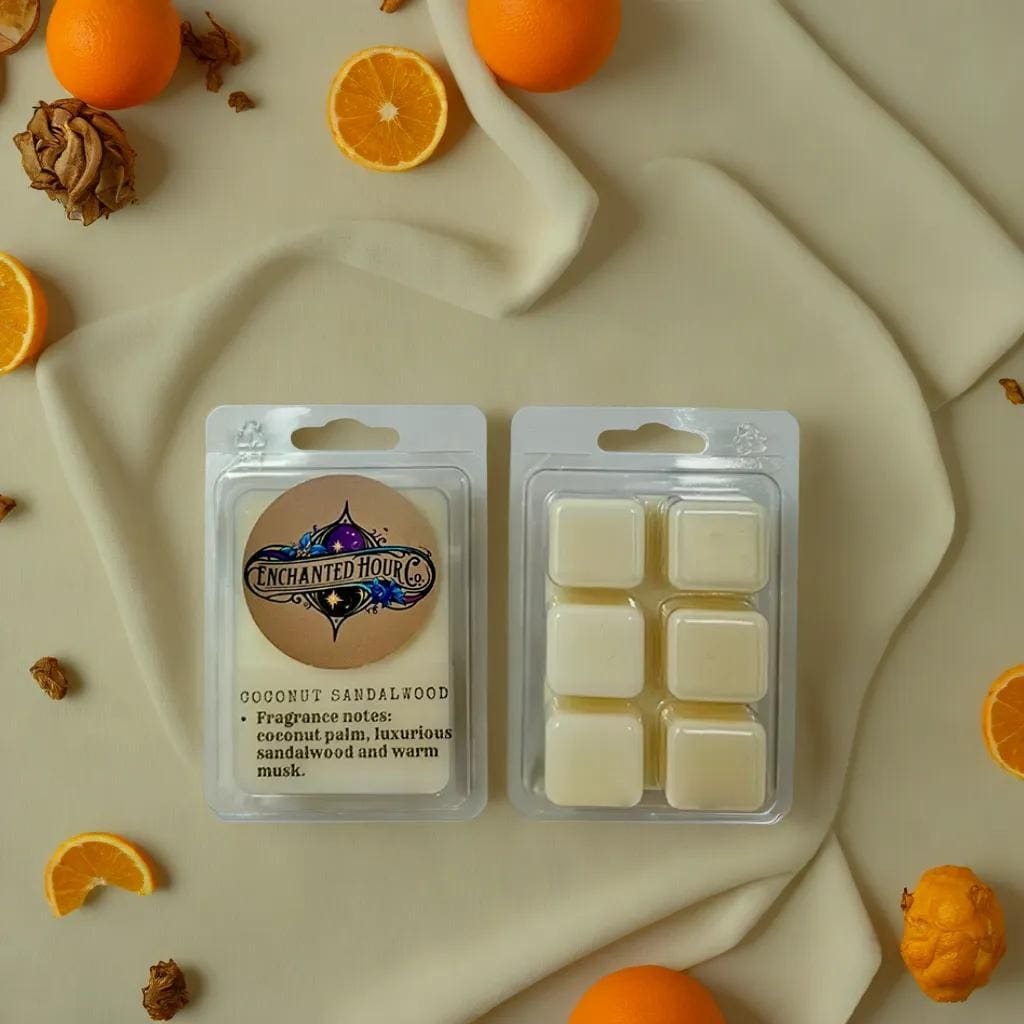 Coconut Sandalwood Wax Melts | Bath & Body Works | Creamy Coconut, Soft Woods, Warm Musk Scent | Enchanted Hour Co