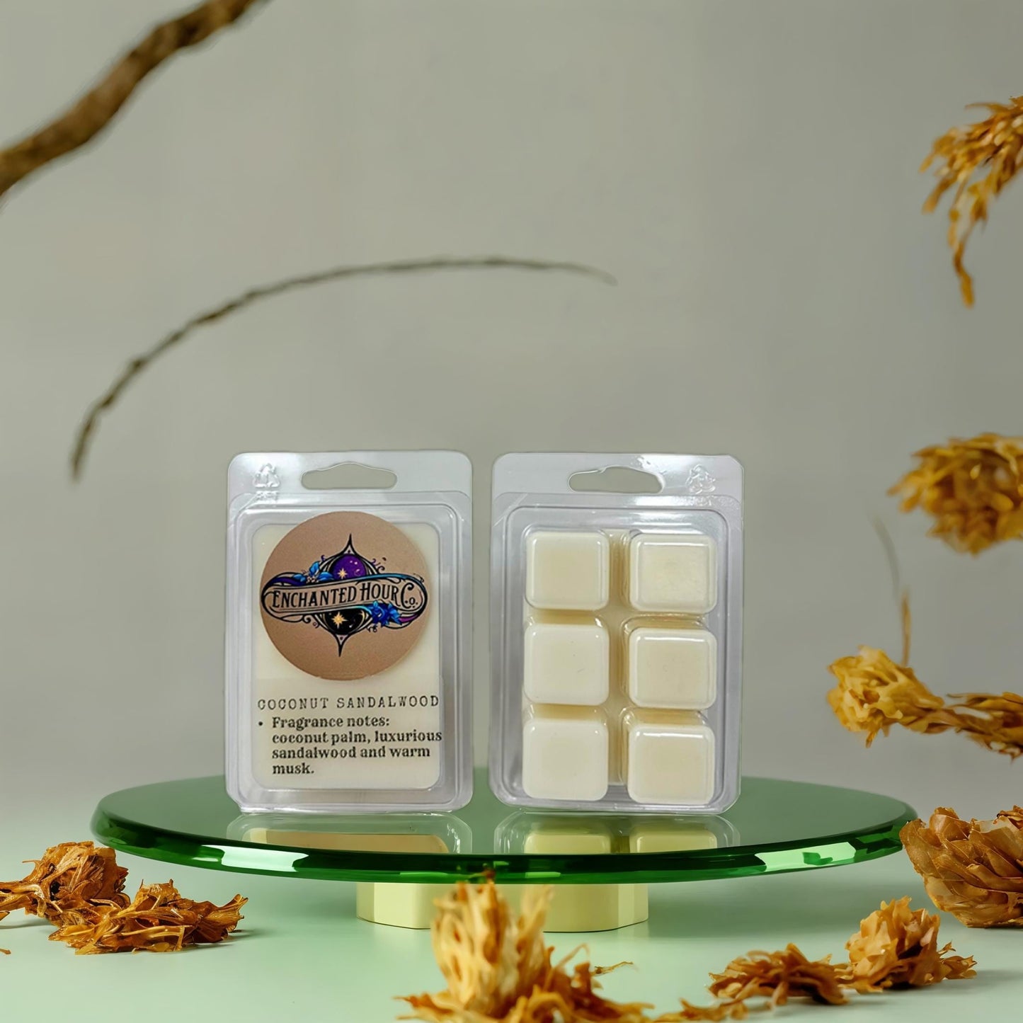 Coconut Sandalwood Wax Melts | Bath & Body Works | Creamy Coconut, Soft Woods, Warm Musk Scent | Enchanted Hour Co