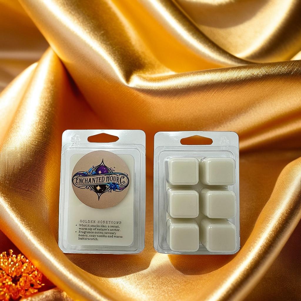 Golden Honeycomb Wax Melts | Warm Honey, Cozy Vanilla, Butterscotch | Bath and Body Works | Enchanted Hour Co