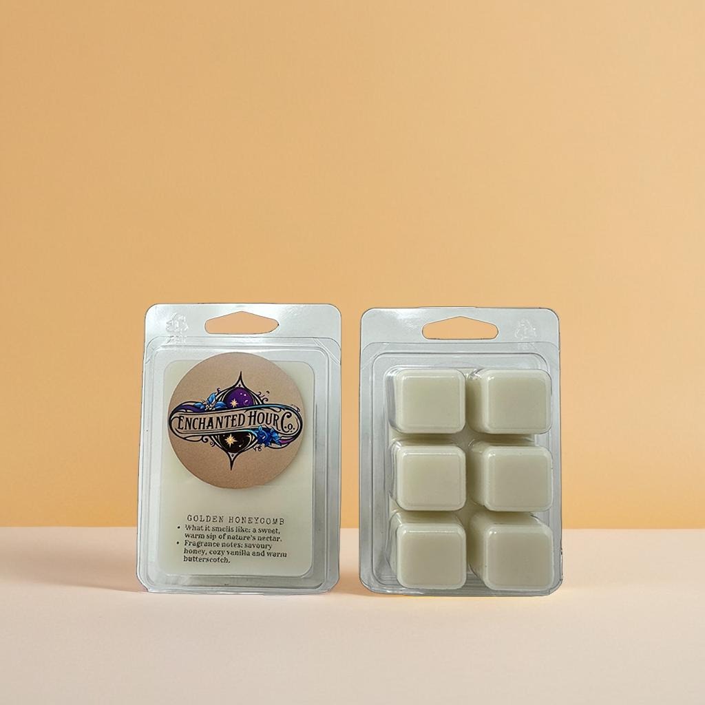 Golden Honeycomb Wax Melts | Warm Honey, Cozy Vanilla, Butterscotch | Bath and Body Works | Enchanted Hour Co