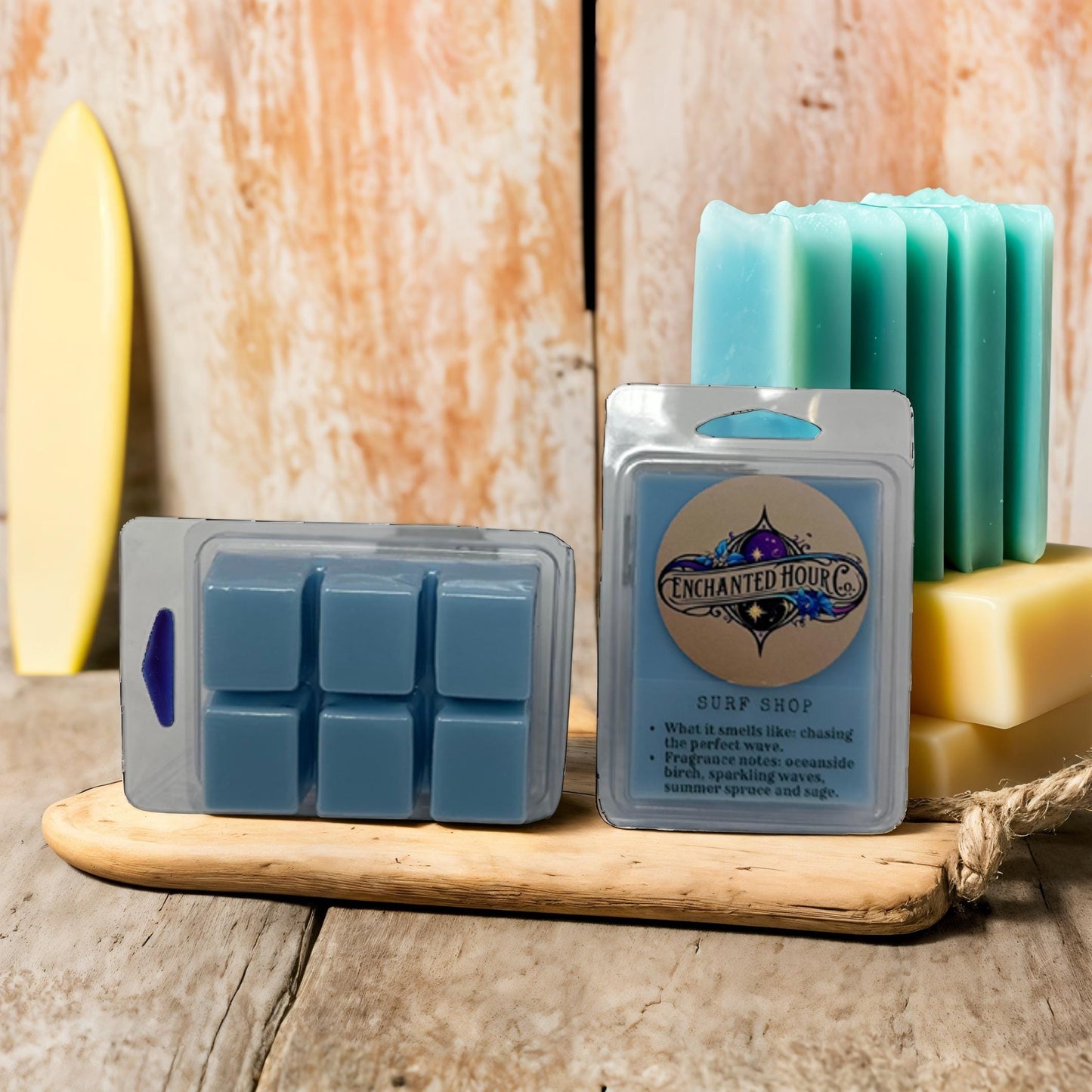 Surf Shop Wax Melts | Bath and Body Works Wax Melts | Coastal Breeze & Ocean Waves Scent | Enchanted Hour Co.