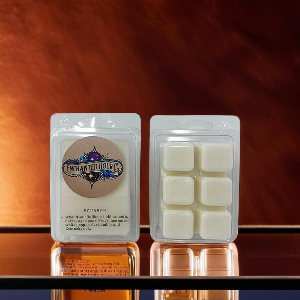 Bourbon Wax Melts | Warm Oak, Aged Bourbon, Smooth Vanilla | Bath and Body Works | Enchanted Hour Co