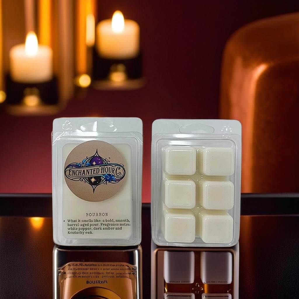 Bourbon Wax Melts | Warm Oak, Aged Bourbon, Smooth Vanilla | Bath and Body Works | Enchanted Hour Co
