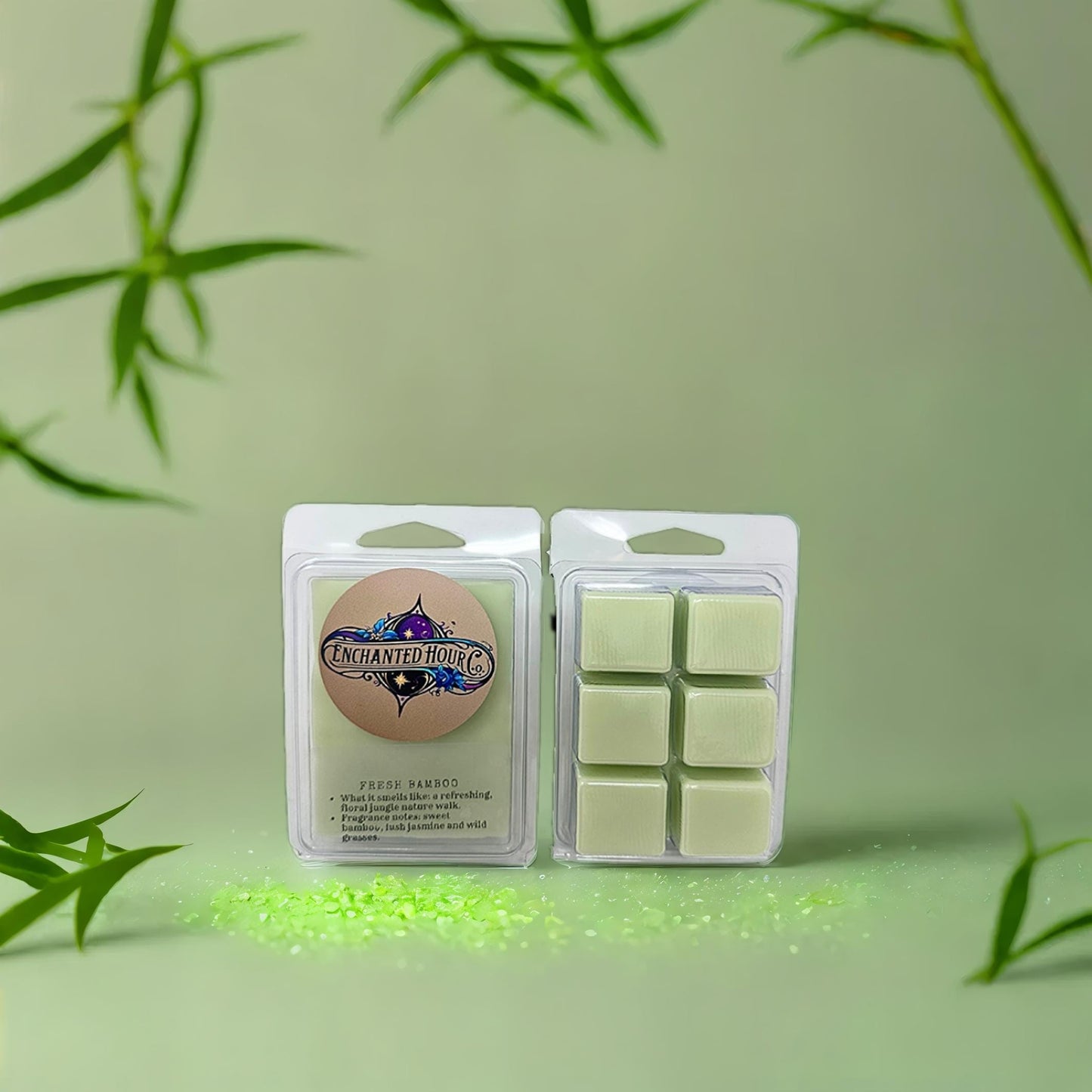 Fresh Bamboo Wax Melts | Bath & Body Works | Clean, Green, Calming Scent | Enchanted Hour Co