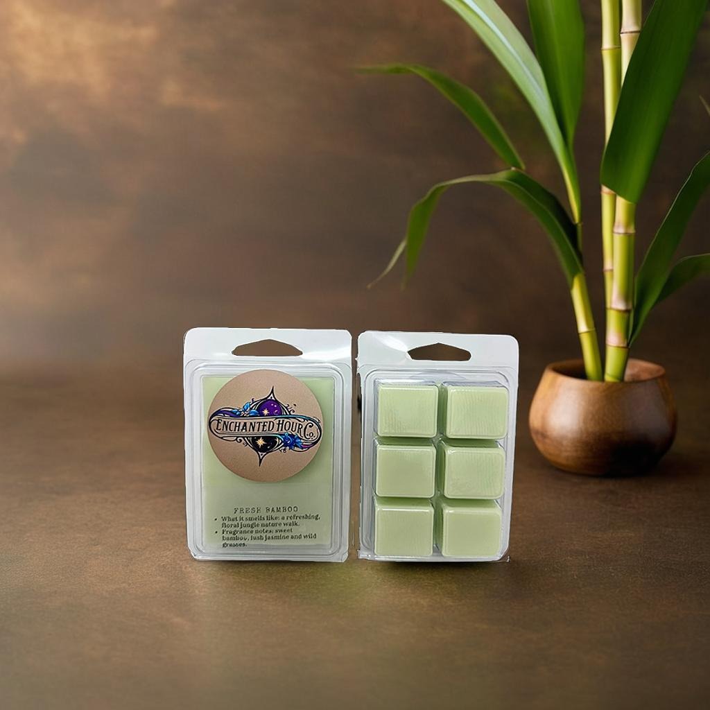 Fresh Bamboo Wax Melts | Bath & Body Works | Clean, Green, Calming Scent | Enchanted Hour Co