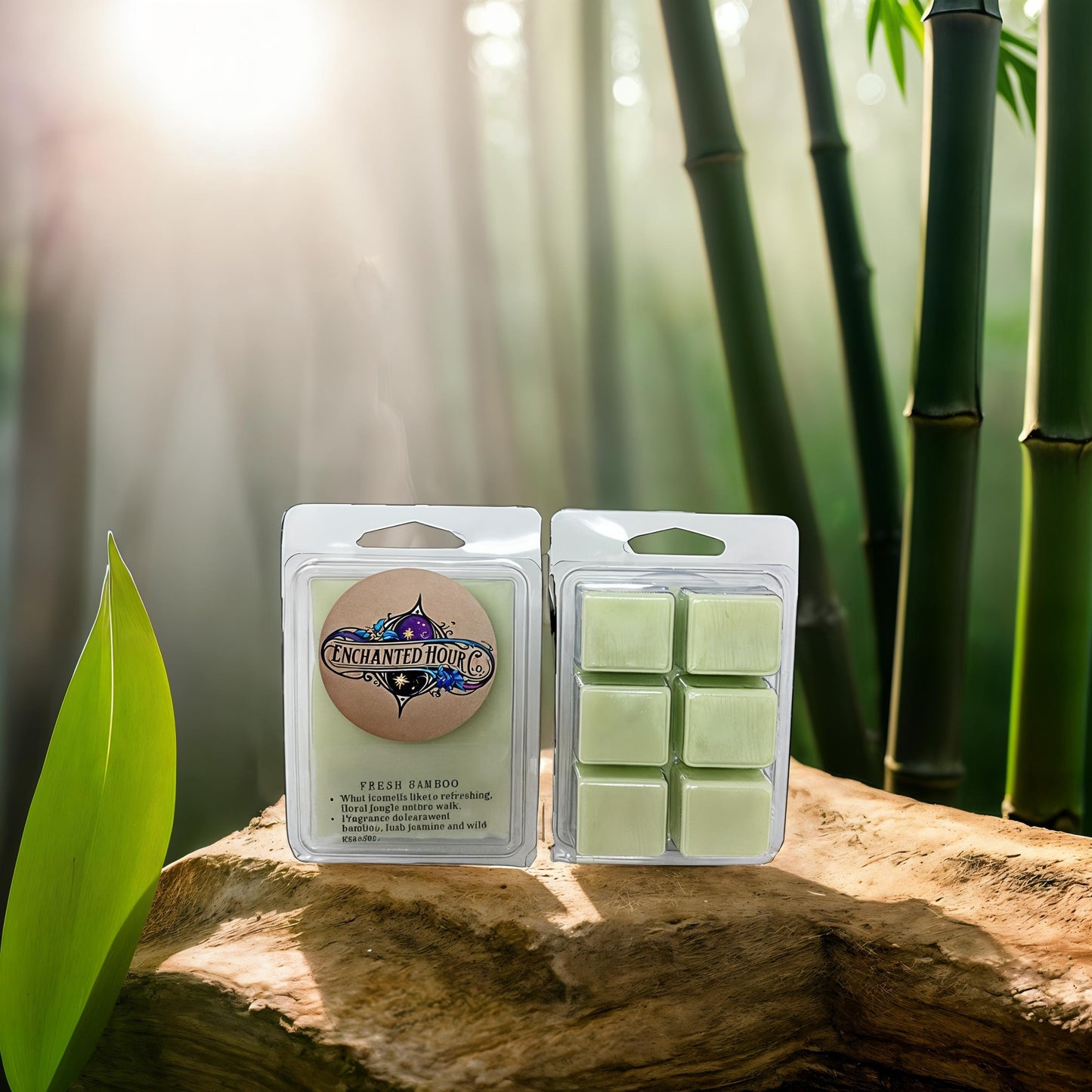 Fresh Bamboo Wax Melts | Bath & Body Works | Clean, Green, Calming Scent | Enchanted Hour Co