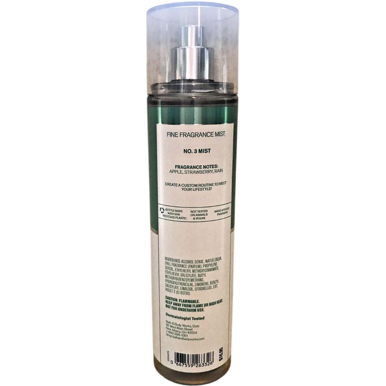 Bath & Body Works Apple No.3 Mist Fine Fragrance Mist
