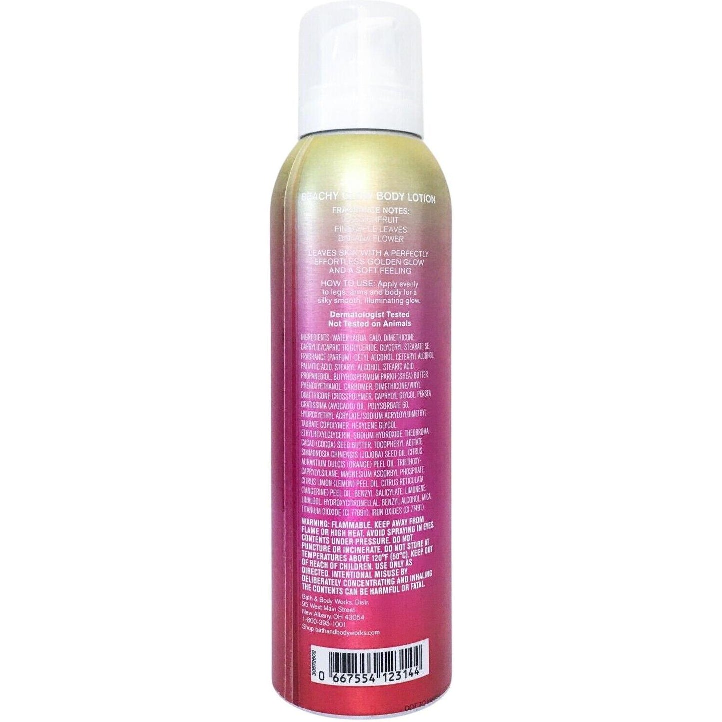 Bath & Body Works Bahamas-Passionfruit & Banana Flower Body Lotion