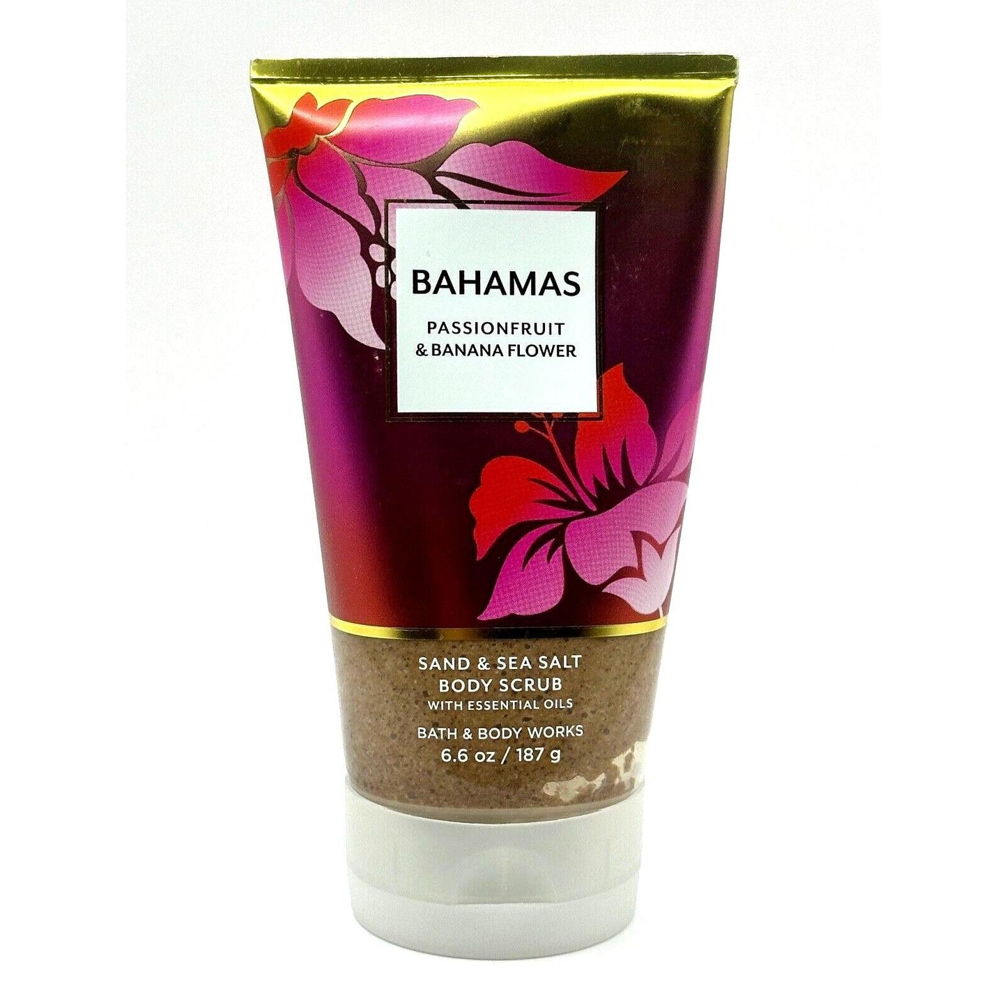 Bath & Body Works Bahamas Passionfruit & Banana Flower Sand & Sea Salt Body Scrub