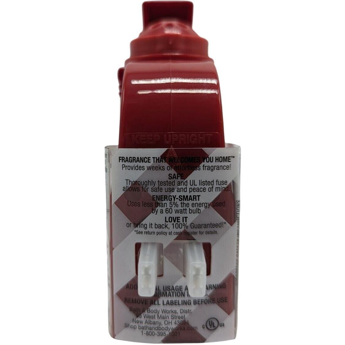 Bath & Body Works-Bath and Body Work Red Velvet Nutcracker Diffuser Plug Wallflowers Plug-