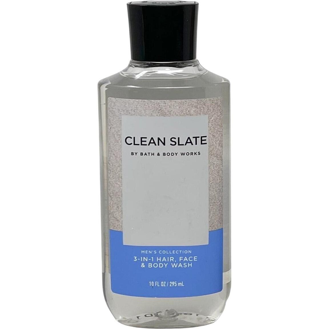 Bath & Body Works-Bath and Body Works Clean Slate 3-in-1 Hair, Face & Body Wash (10 FL OZ / 295 mL)-