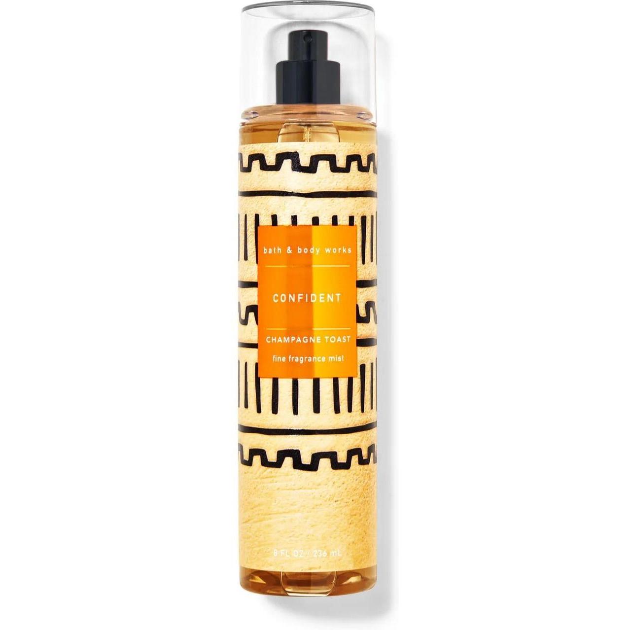 Bath & Body Works-Bath and Body Works Confident Champagne Toast Fine Fragrance Mist (8 FL OZ / 236 mL)-