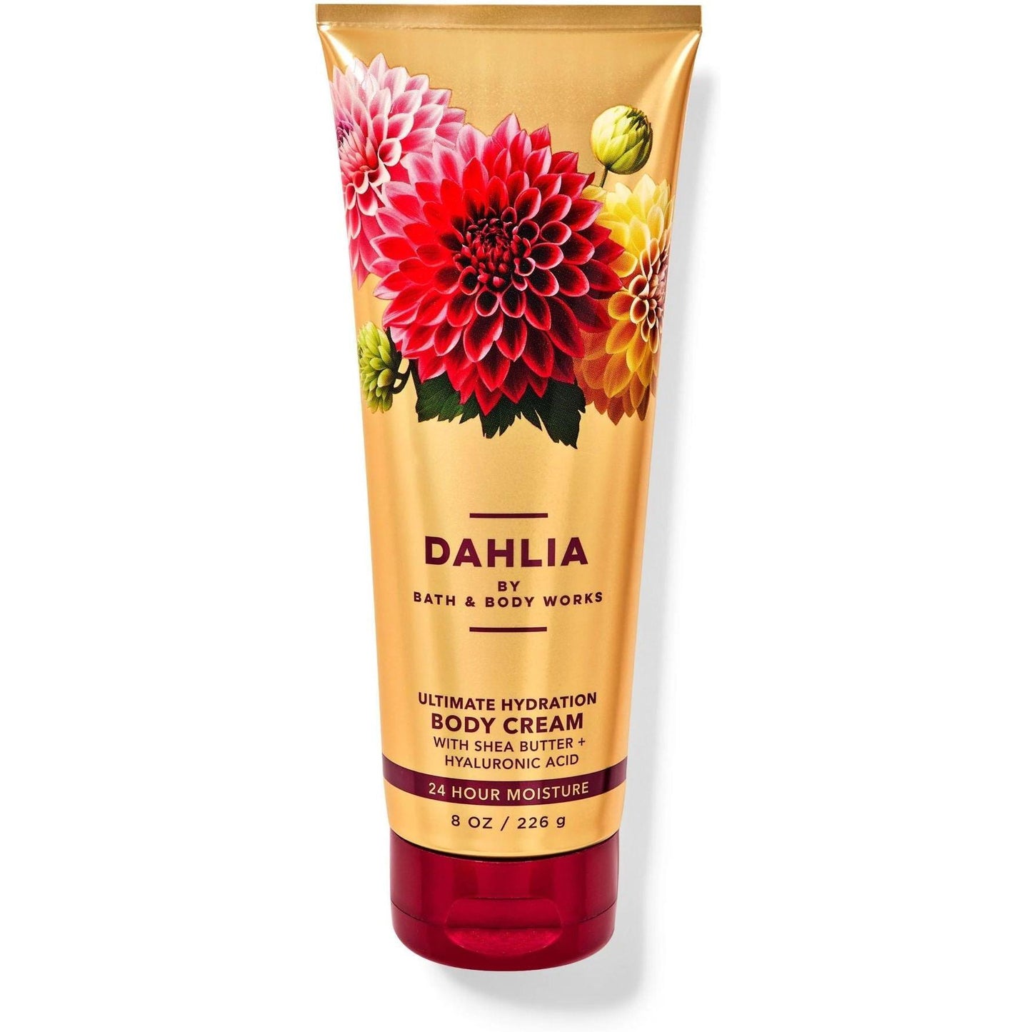 Bath & Body Works-Bath and Body Works DAHLIA Ultimate Hydration Body Cream (8 oz / 226 g)-