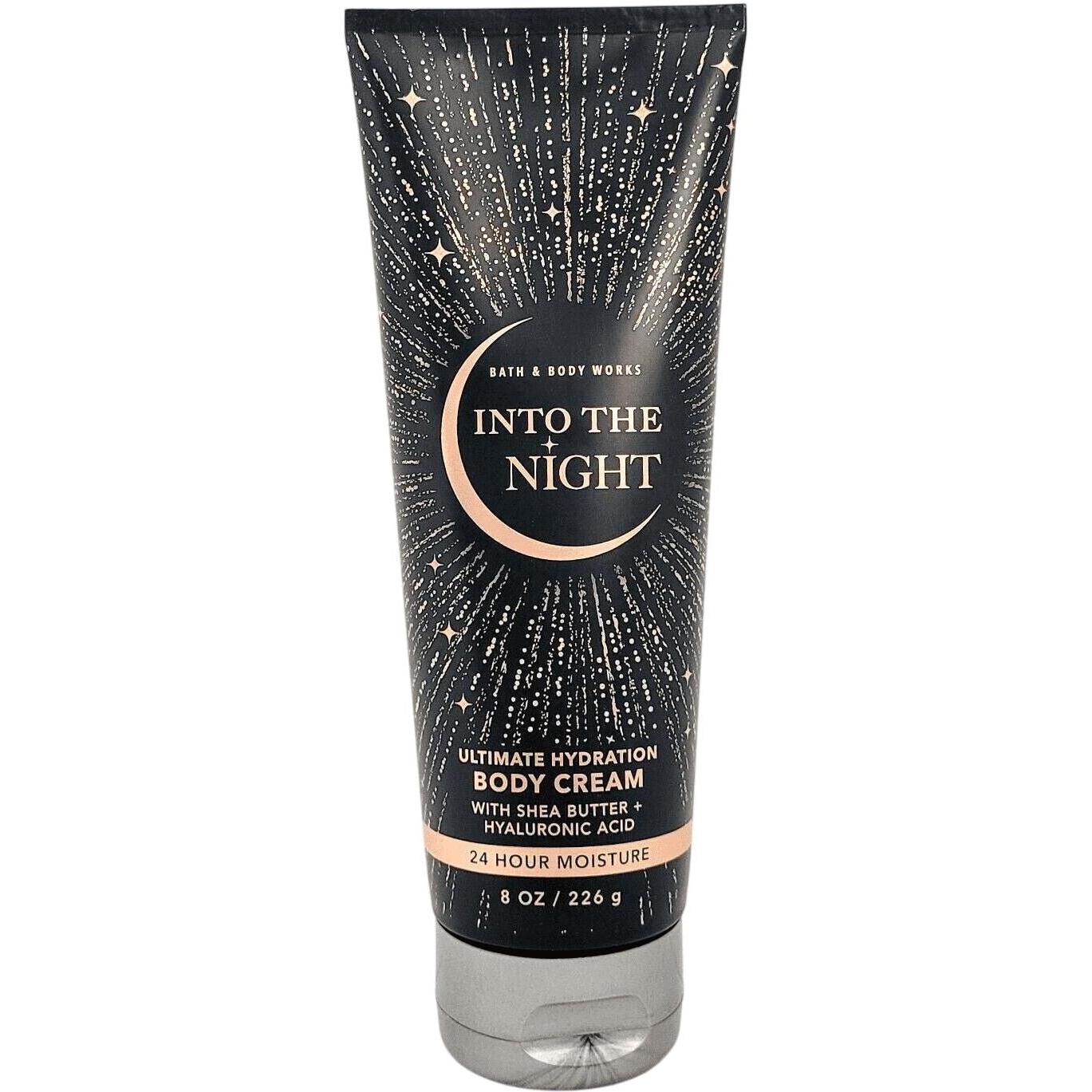 Bath & Body Works-Bath and Body Works Into the Night Ultimate Hydration Body Cream (8 oz / 226 g)-