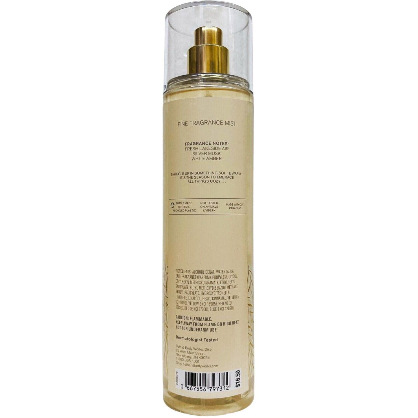 Bath & Body Works-Bath and Body Works Ivory Cashmere Fine Fragrance Mist (8 FL OZ / 236 mL)-