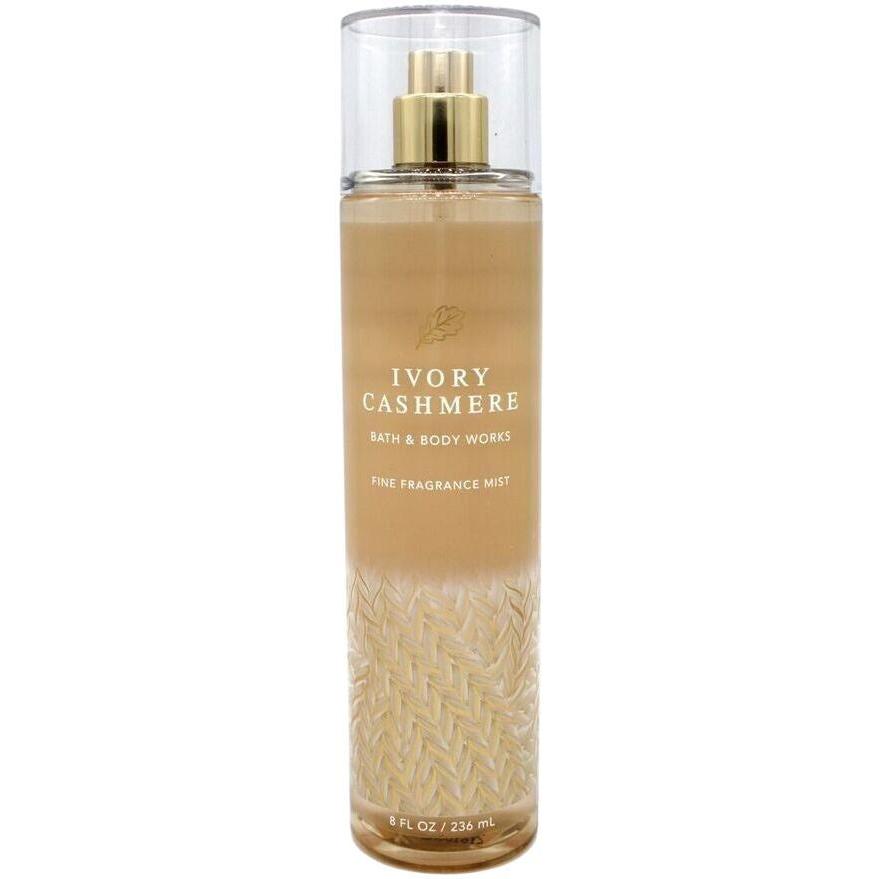Bath & Body Works-Bath and Body Works Ivory Cashmere Fine Fragrance Mist (8 FL OZ / 236 mL)-