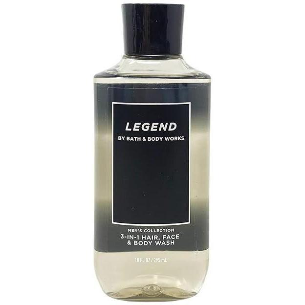 Bath & Body Works-Bath and Body Works Legend 3-in-1 Hair, Face & Body Wash (Men's Collection) 10 Fl Oz / 295 ML-
