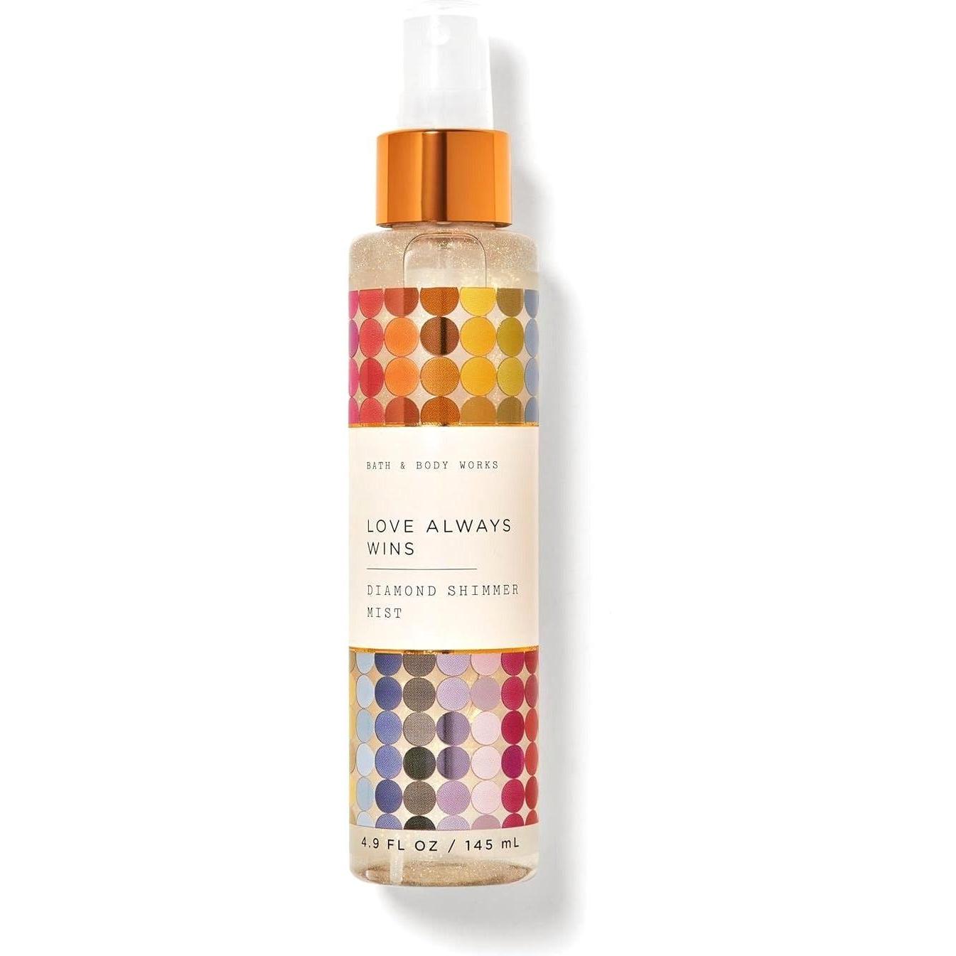 Bath & Body Works-Bath and Body Works Love Always Wins Diamond Shimmer Mist (4.9 FL OZ / 145 mL)-