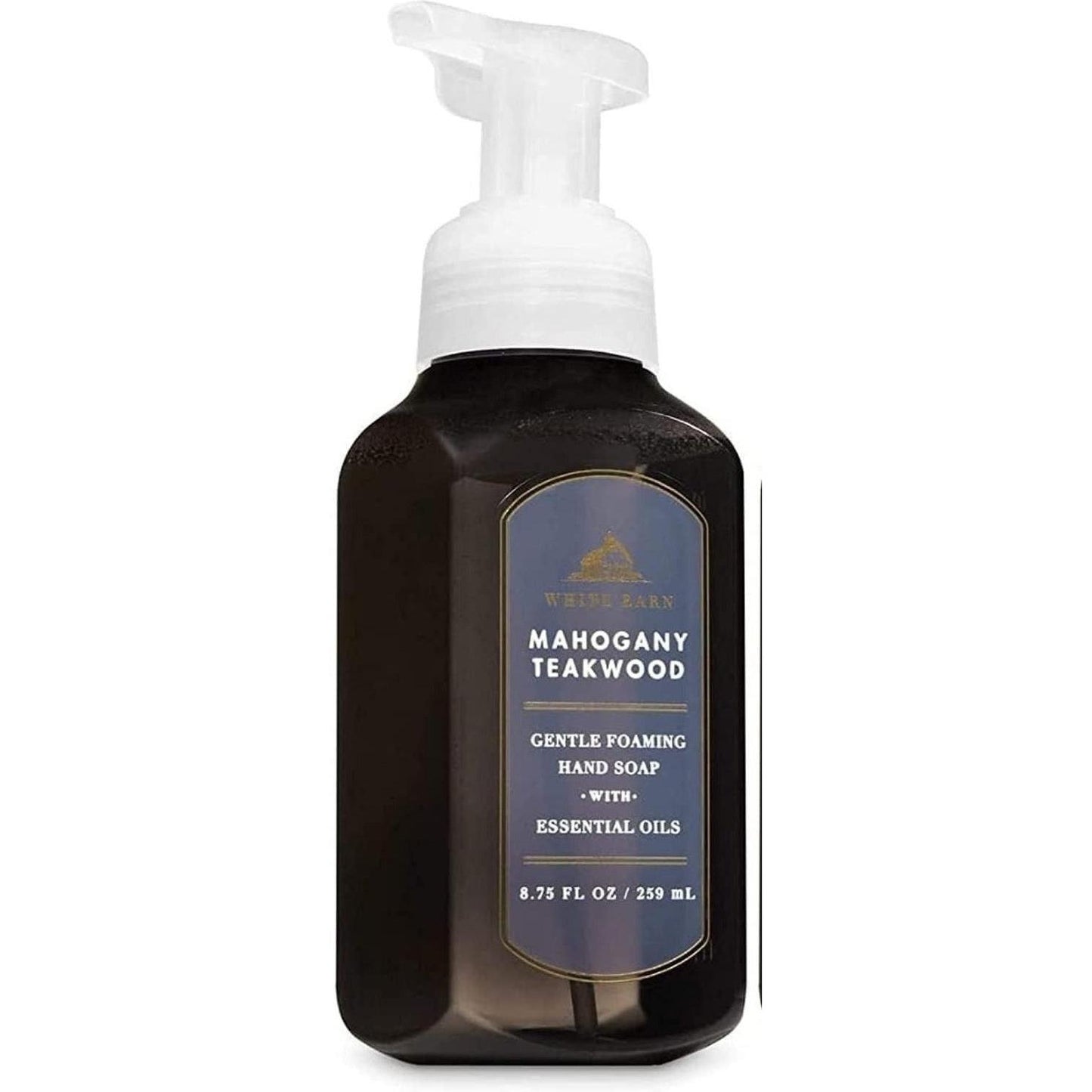 Bath & Body Works-Bath and Body Works Mahogany Teakwood Gentle Foaming Hand Soap (8.75 FL OZ / 259 mL)-