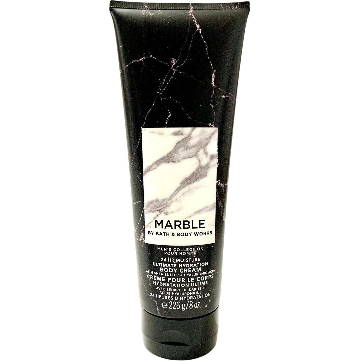 Bath & Body Works-Bath and Body Works Marble Ultimate Hydration Body Cream (Men's Collection) 226 g / 8 oz-