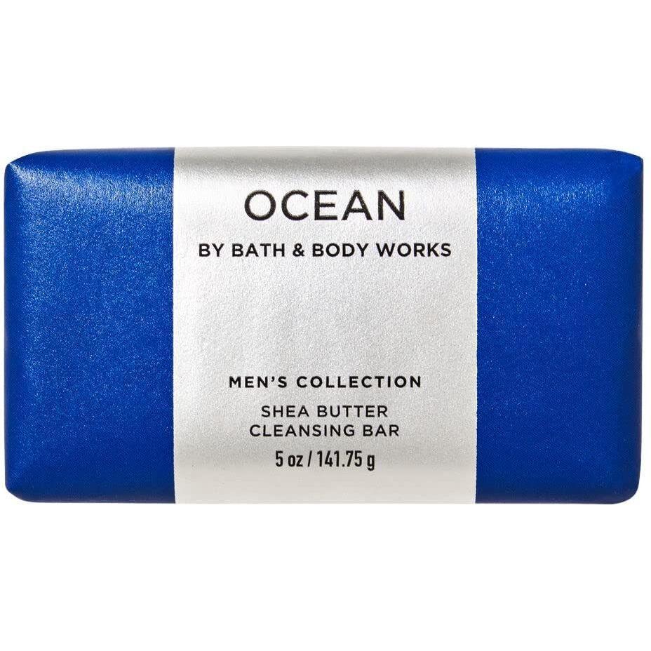 Bath & Body Works-Bath and Body Works Ocean Shea Butter Cleansing Bar (Men's Collection) 5 oz / 141.75 g-