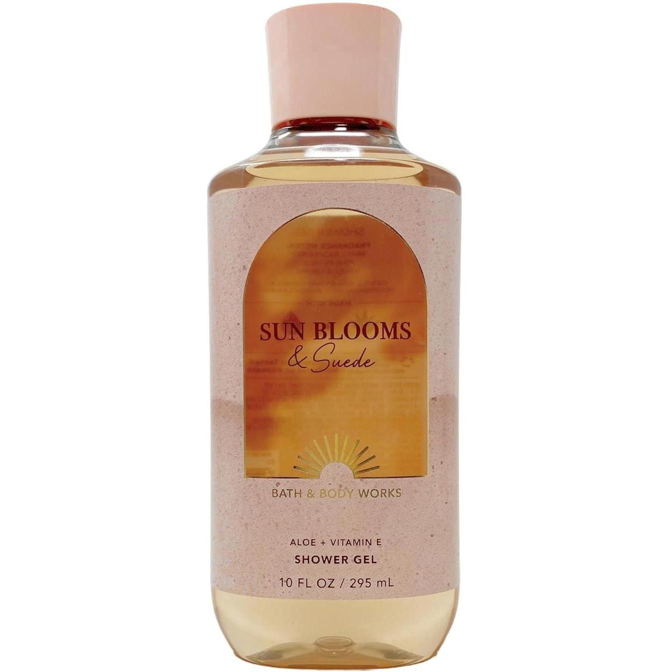 Bath & Body Works-Bath and Body Works Sun Blooms & Suede Shower Gel (10 FL OZ / 295 mL)-