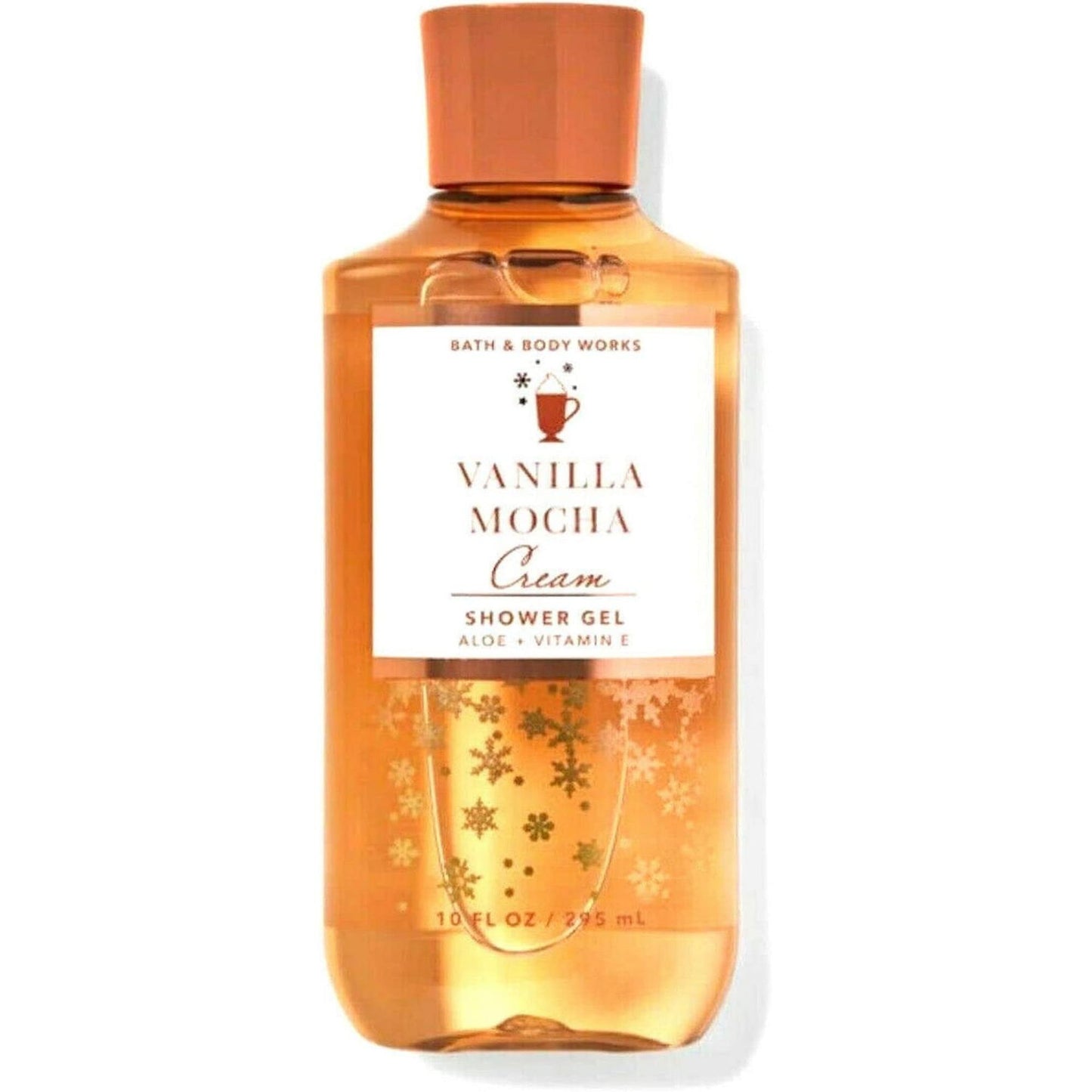 Bath & Body Works-Bath and Body Works Vanilla Mocha Shower Gel (10 FL OZ / 295 mL)-