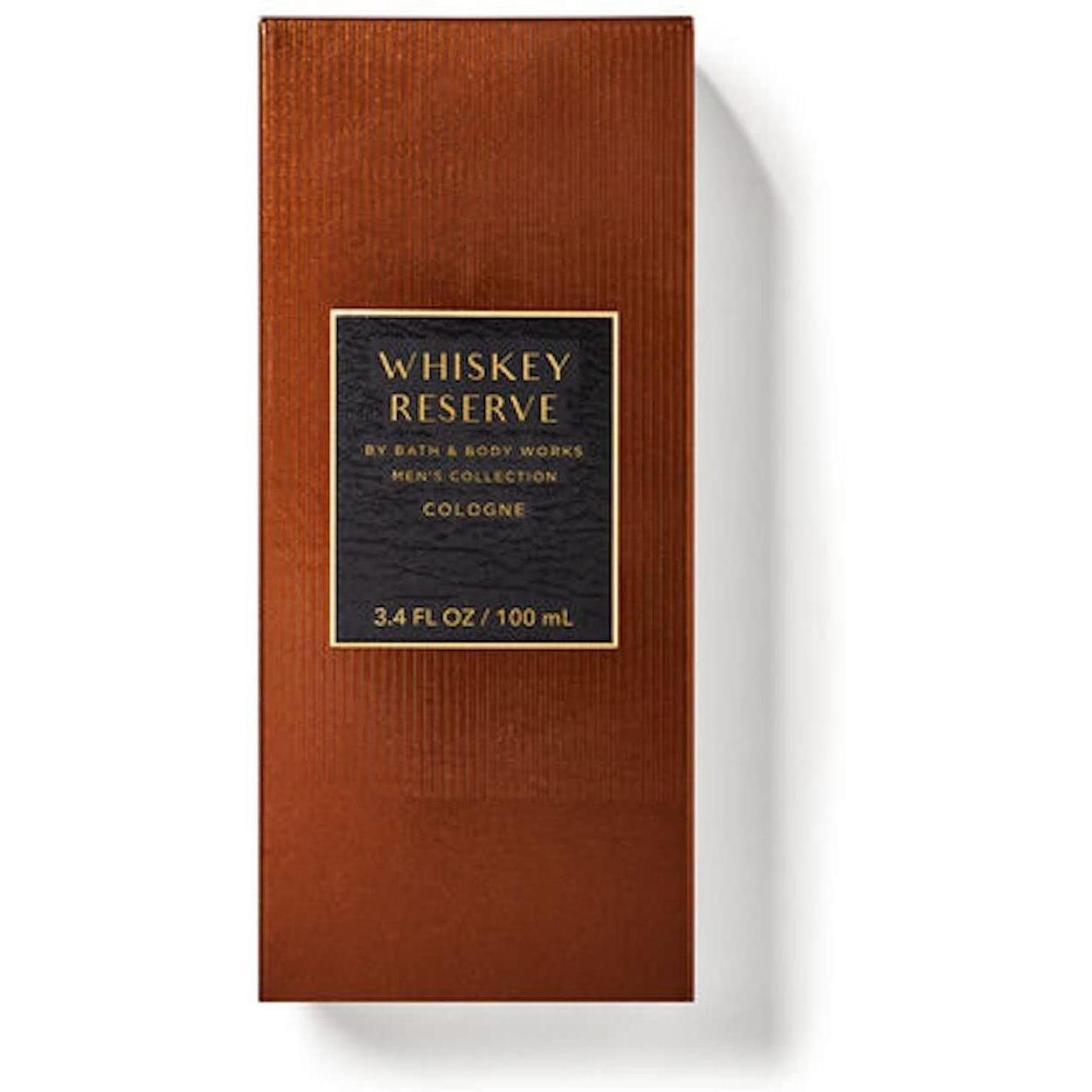Bath & Body Works-Bath and Body Works Whiskey Reserve Cologne (Men's Collection) 3.4 FL OZ / 100 mL-