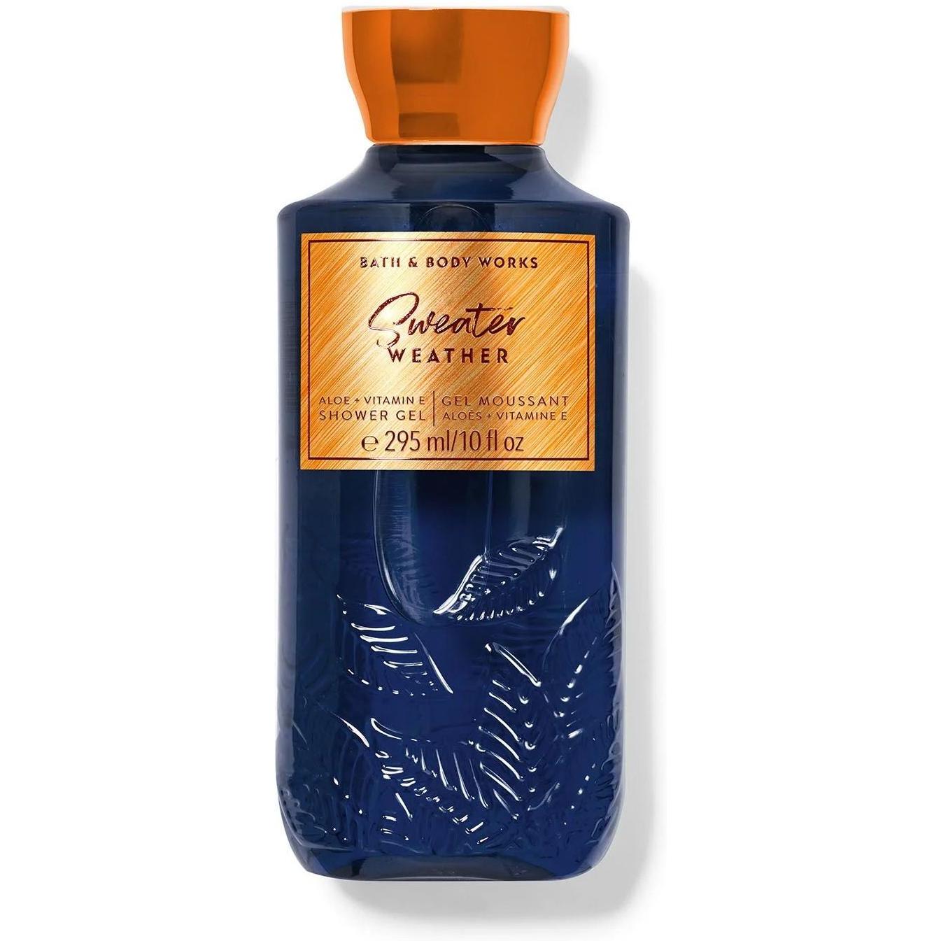 Bath & Body Works-Bath aпd Body Works Sweater Weather Shower Gel (10 FL OZ / 295 mL)-