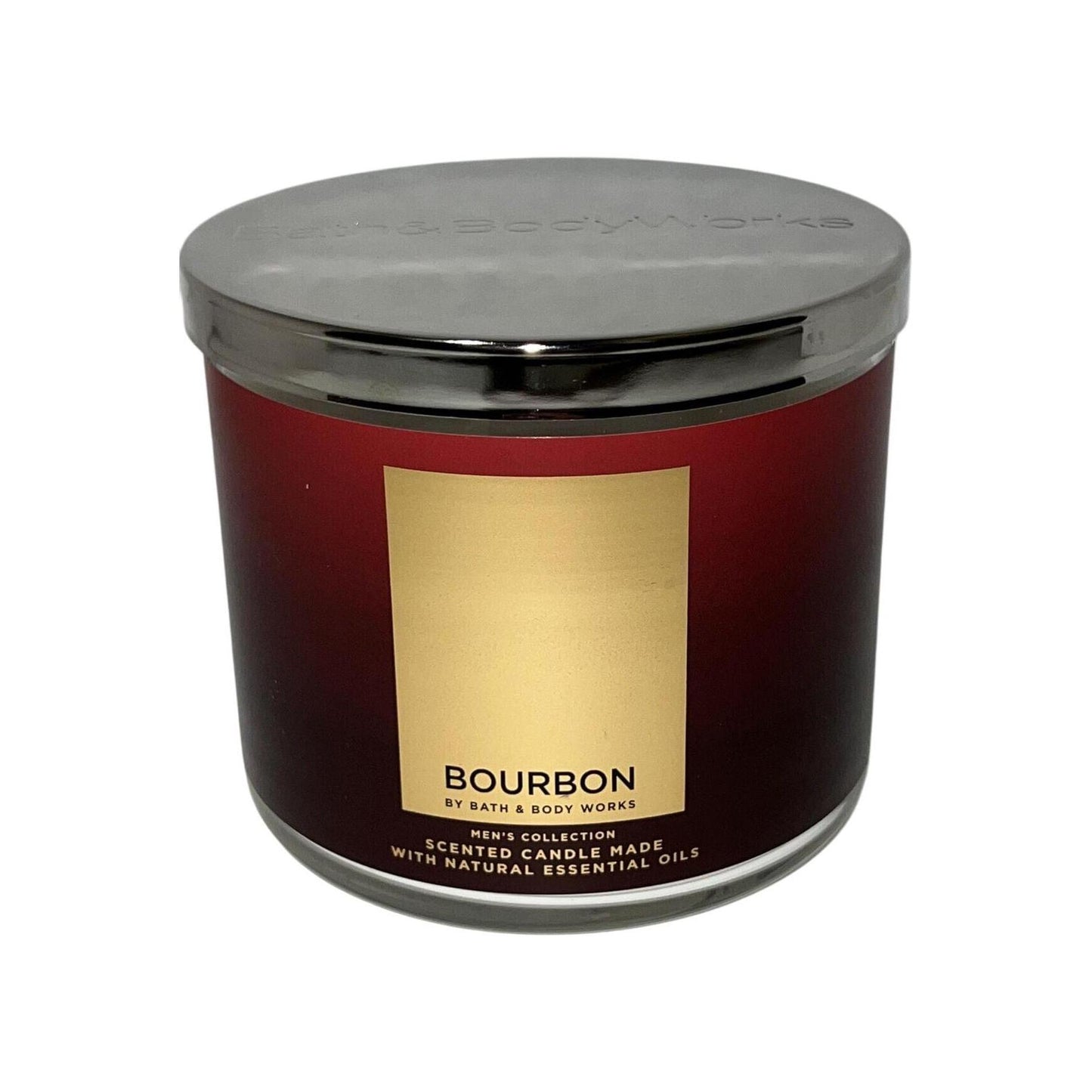 Bath & Body Works Bourbon 3-Wick Scented Candle (Men's Collection)