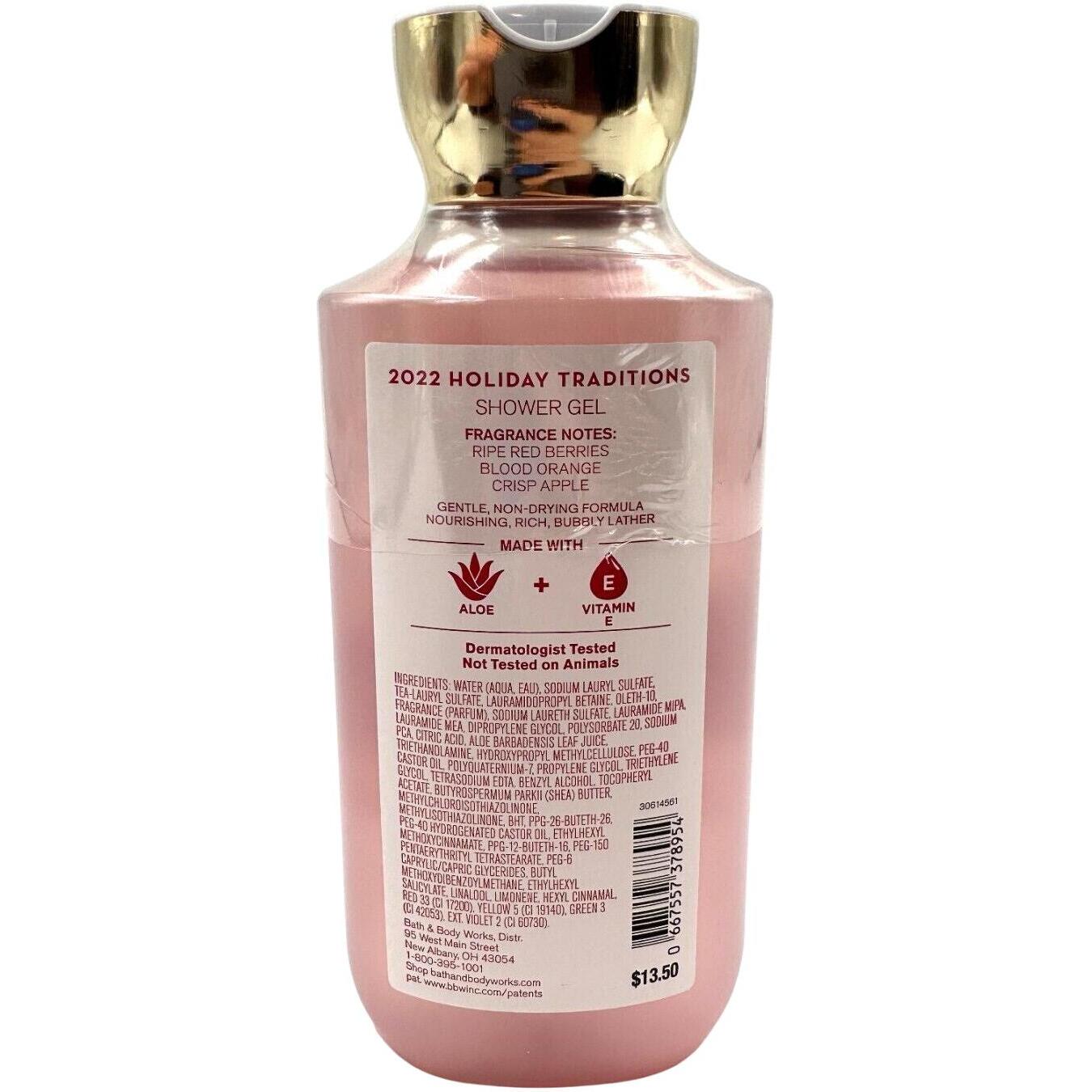 Bath & Body Works Bright Christmas Morning Shower Gel