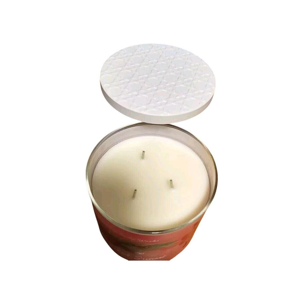 Bath & Body Works Bronzed Sunset 3-Wick Scented Candle