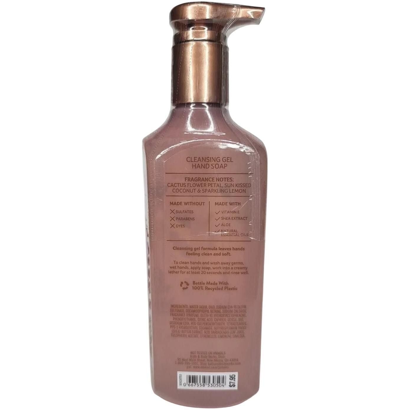 Bath & Body Works Cactus Blossom Cleansing Gel Hand Soap