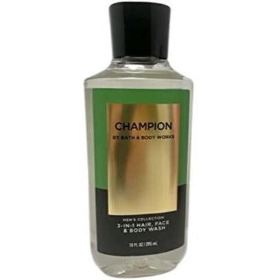 Bath & Body Works Champion For Men 3-In-1 Hair Face Body Wash Gel (Men's Collection)