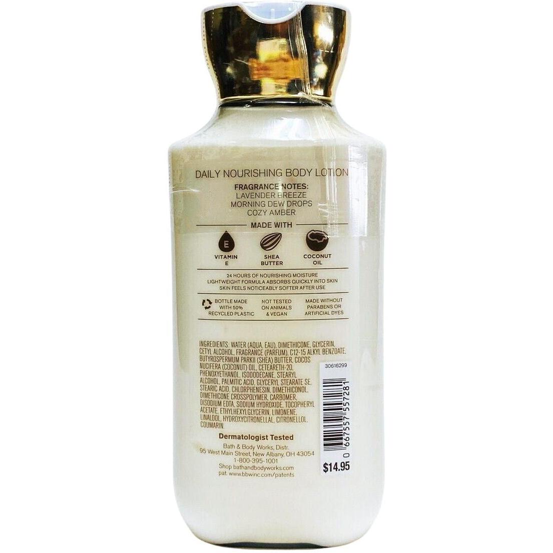 Bath & Body Works Cloud Nine Body Lotion Cream 24 Hour Moisture