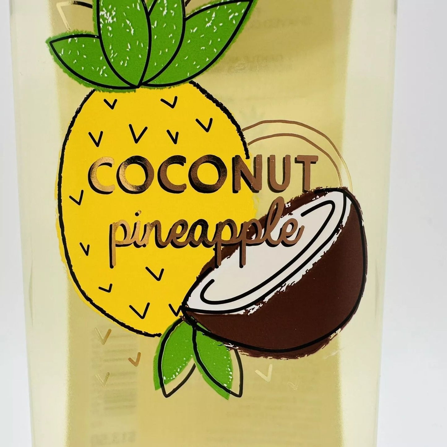 Bath & Body Works Coconut Pineapple Shower Gel Body Wash Gel