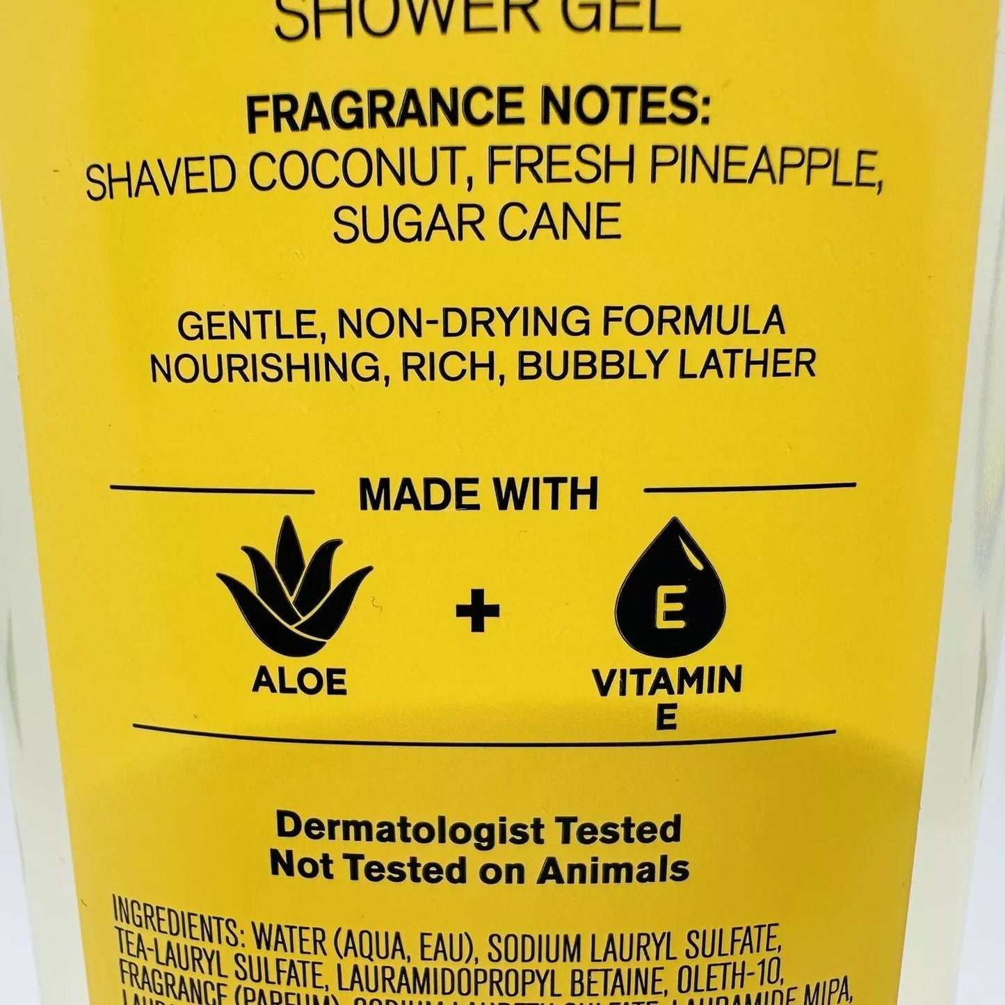 Bath & Body Works Coconut Pineapple Shower Gel Body Wash Gel