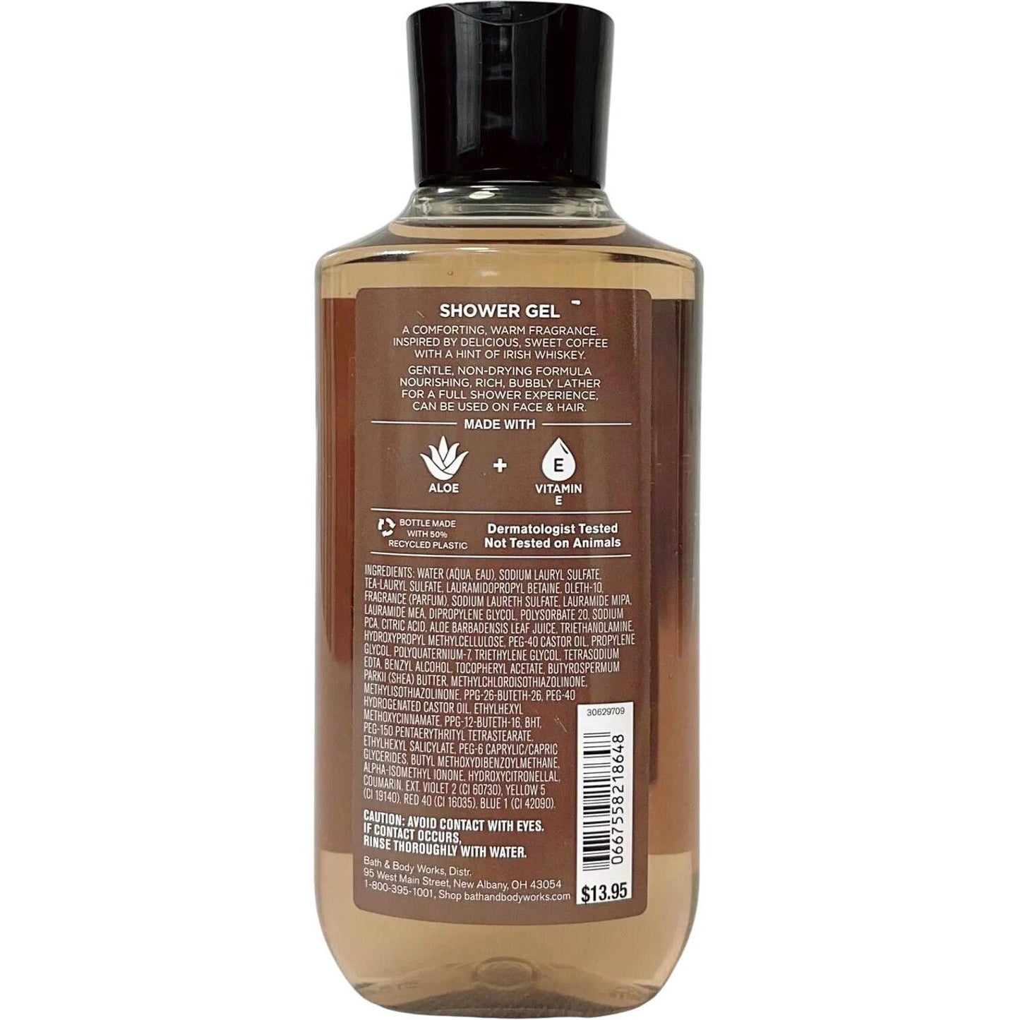 Bath & Body Works Coffee & Whiskey 3-In-1 Hair, Face, & Body Wash