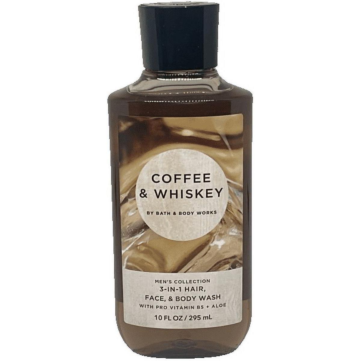 Bath & Body Works Coffee & Whiskey 3-In-1 Hair, Face, & Body Wash