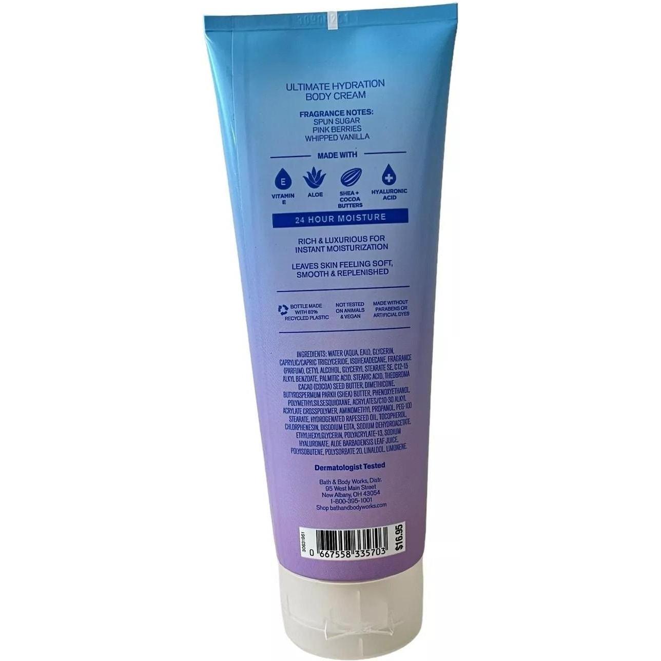 Bath & Body Works Cotton Candy Clouds Ultimate Hydration Body Cream