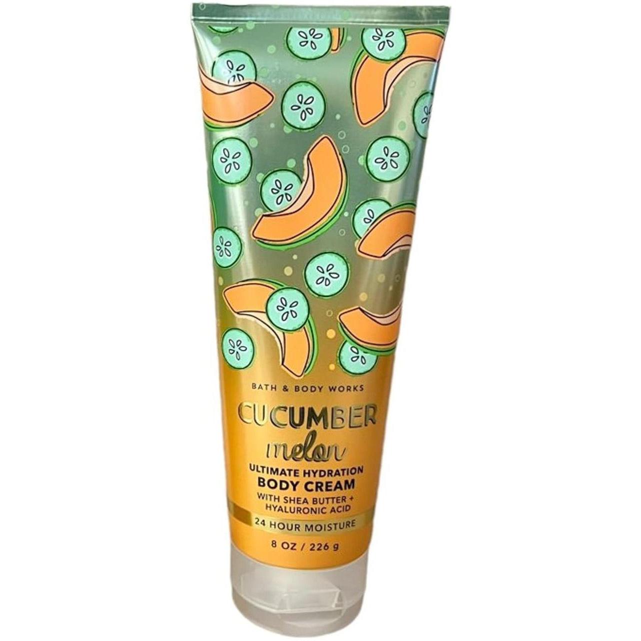 Bath & Body Works Cucumber Melon Fine Fragrance Mist & Ultimate Hydration Body Cream Set