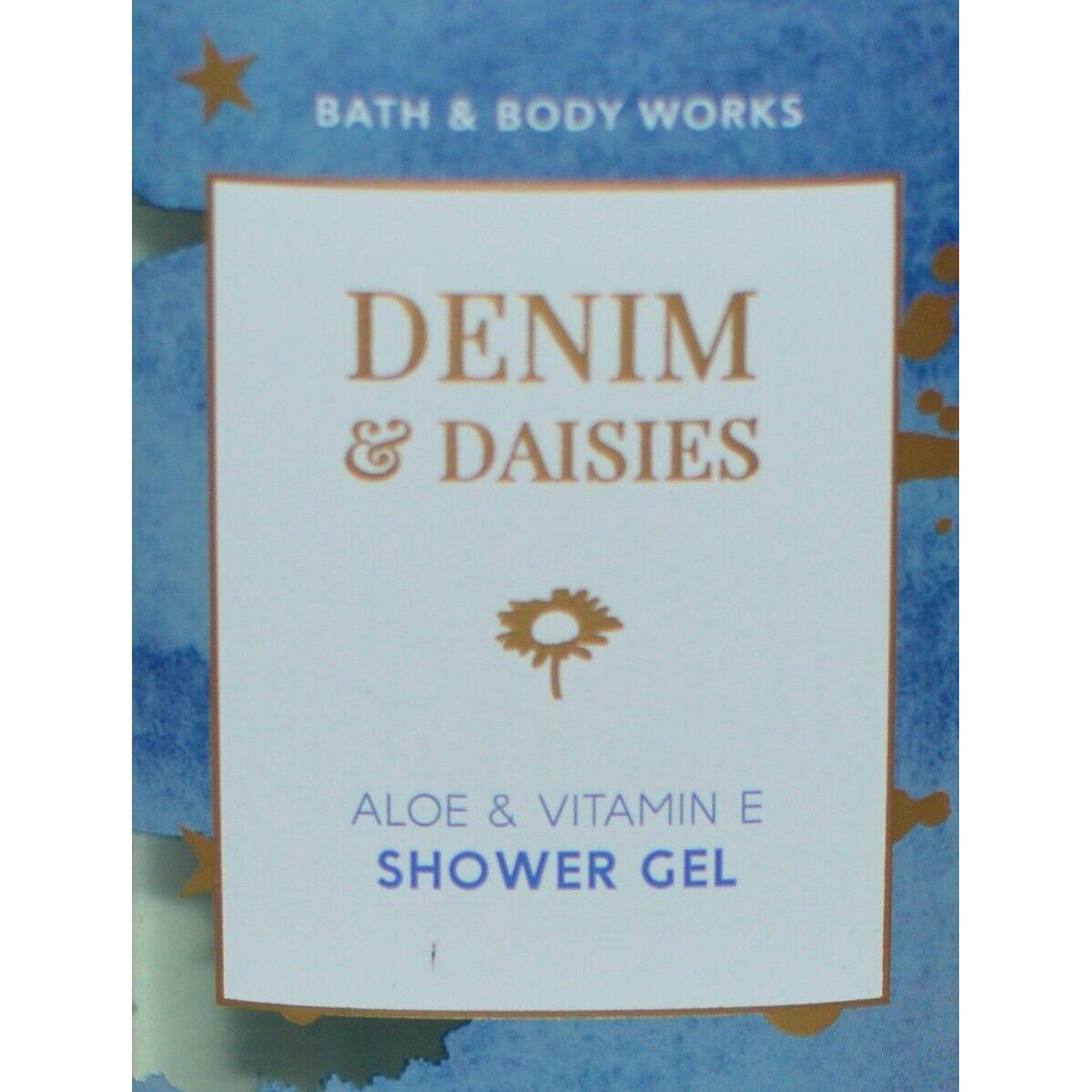 Bath & Body Works Denim & Daisies Shower Gel Wash