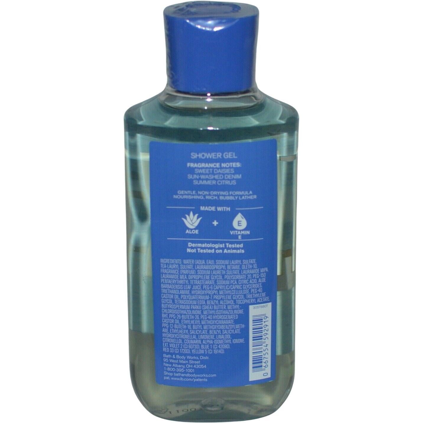 Bath & Body Works Denim & Daisies Shower Gel Wash