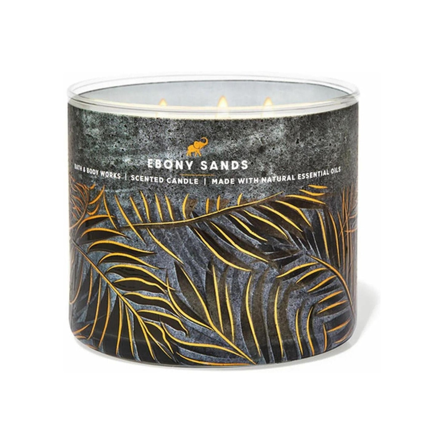 Bath & Body Works Ebony Sands 3-Wicked Scented Candle