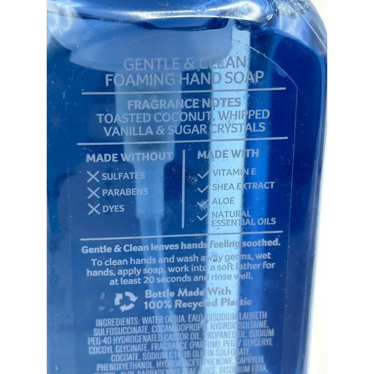 Bath & Body Works Feeling Frosty Frosted Coconut Snowball Foaming Hand Soap