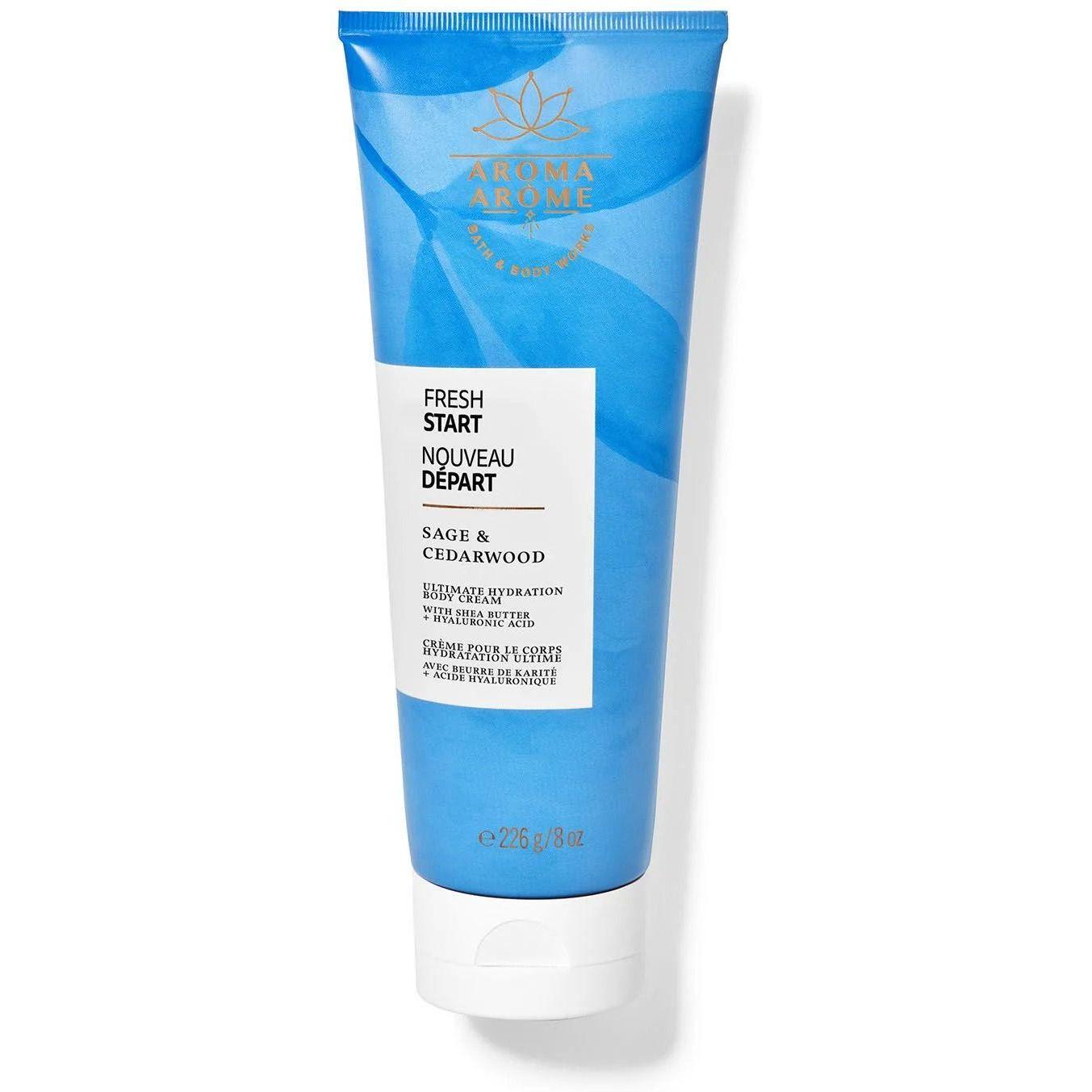 Bath & Body Works Fresh Start Sage & Cedarwood Body Cream